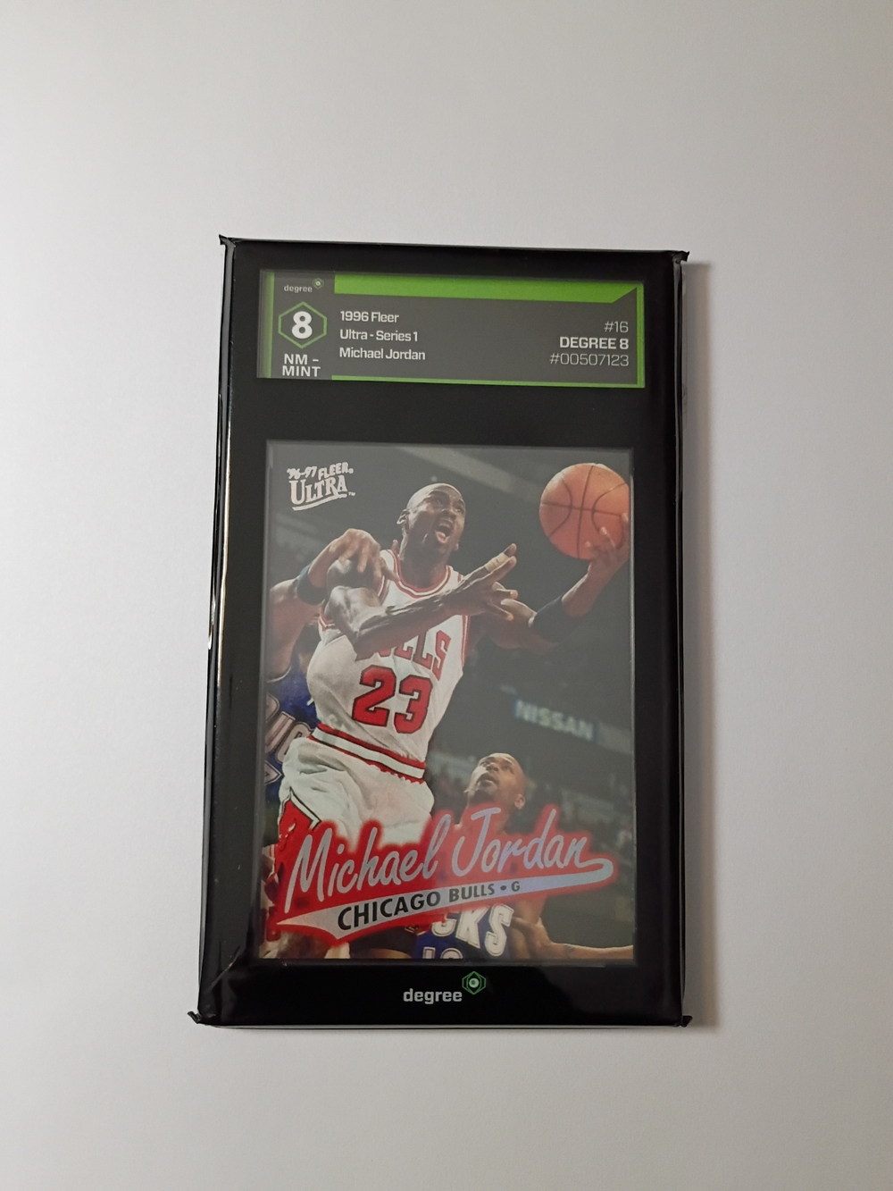 Degree Black Framed Sports Wall Art - Michael Jordan Red Accent